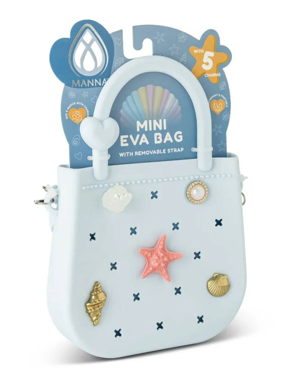 Mini Round EVA Charm Crossbody Bag